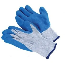 Tsunami Blue Grip Nitrile Coated Utility Gloves