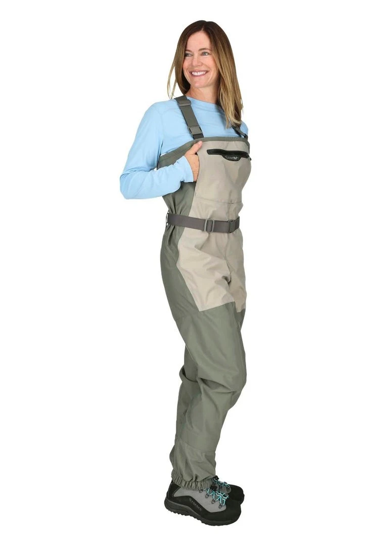 Simms Women's Freestone Stockingfoot Chest Waders Fly Fishing