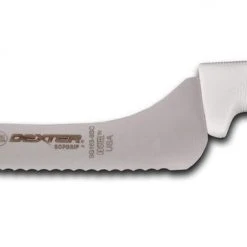 Terminal Tackle Dexter Russell SofGrip 9" Offset Scalloped Utility Slicer SG163-9