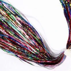 Hedron Holographic Magnum Flashabou For Fly Tying/Lure Skirting Fly Fishing