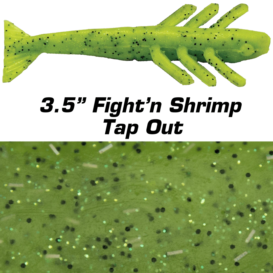 Fishbites Fight Club 3.5" Fightin' Shrimp Lures