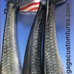 Al Gag's Lures Al Gag's Whip-It Fish Replacement Tail 3 Packs