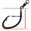 QuickRig Charlie Brown Circle Hooks W/ Ball Bearing Swivel
