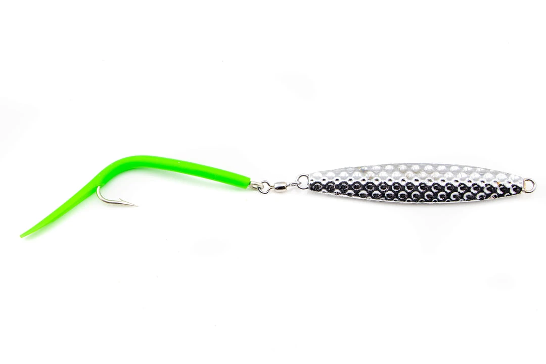 White Water Outfitters Diamond Jigs Hammered W/ Tube Tails
