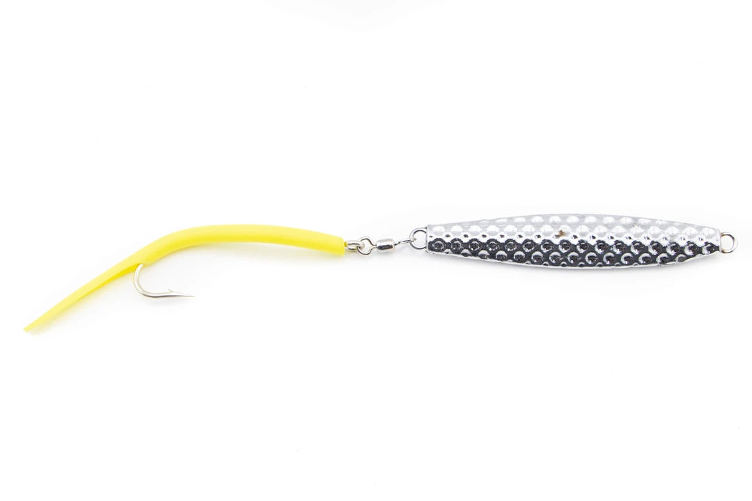 White Water Outfitters Diamond Jigs Hammered W/ Tube Tails