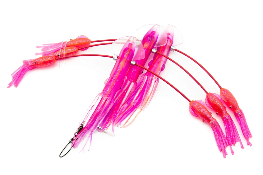 White Water Outfitters White Water Custom "That Flippy Floppy Thing" Teaser Chains Lures