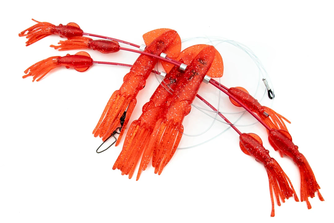 White Water Outfitters White Water Custom "That Flippy Floppy Thing" Teaser Chains Lures