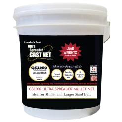 Fitec GS-1000 Ultra Spreader Mullet Series Cast Nets