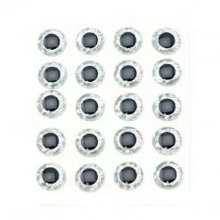 Hareline Adhesive Holographic 3D Eyes