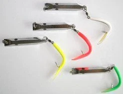 AOK Tackle Lures A.O.K. Tackle T-Hex Metal With Tube Tail