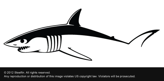 SteelFin Fish Species Decals Accessories