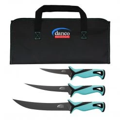 Terminal Tackle Danco 3-Piece Roll Up Fillet Knife Kit
