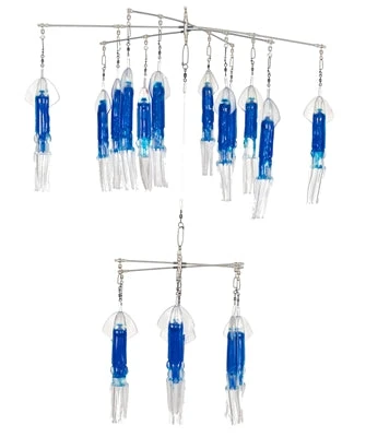 SquidNation Squid Nation 9 Inch Compact Squid Dredges Lures