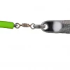 Lures Hopkins No=Eql Hammered Spoon SIngle Hook W/ Green Tube