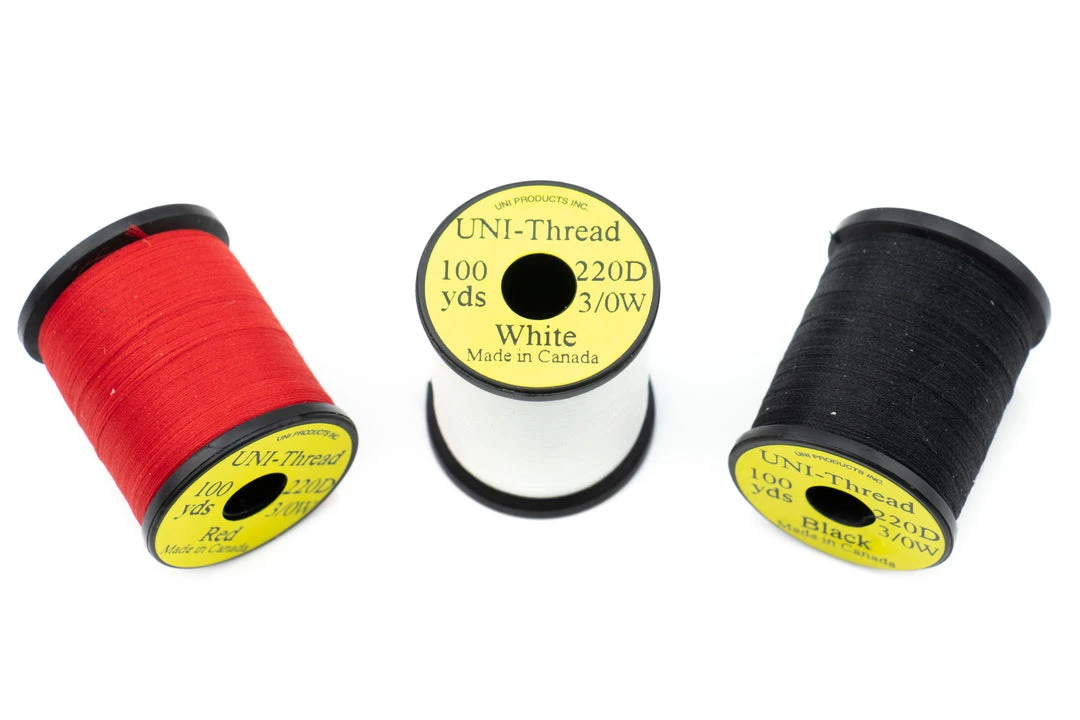 Fly Fishing UNI Products 3/0 220 Denier Thread