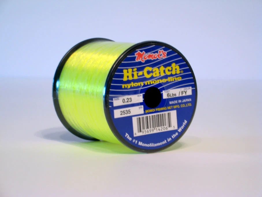 Momoi Hi-Catch Nylon Monofilament Line 2 Lb Spools Terminal Tackle
