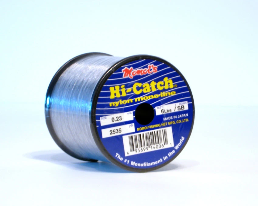 Momoi Hi-Catch Nylon Monofilament Line 1 Lb Spools