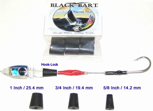 Terminal Tackle Black Bart Hook Locks Stoppers