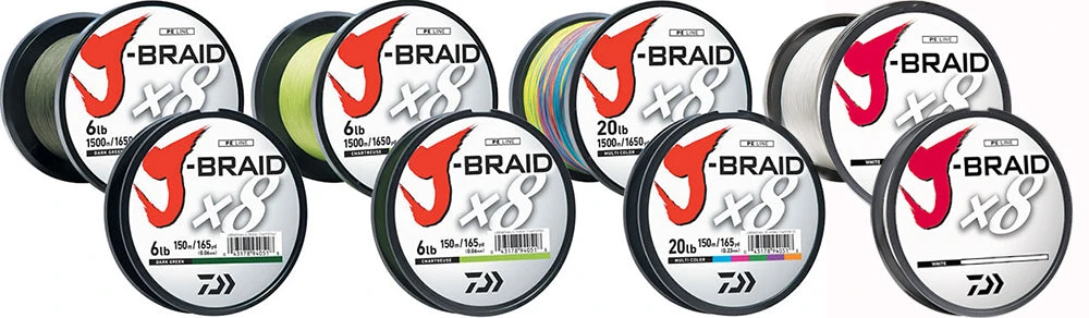Terminal Tackle Daiwa J-Braid X8 Braided Line