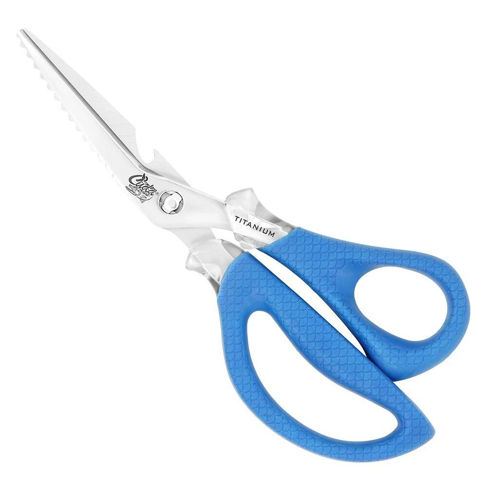 Cuda 8" Titanium Bonded Marine Shears Terminal Tackle